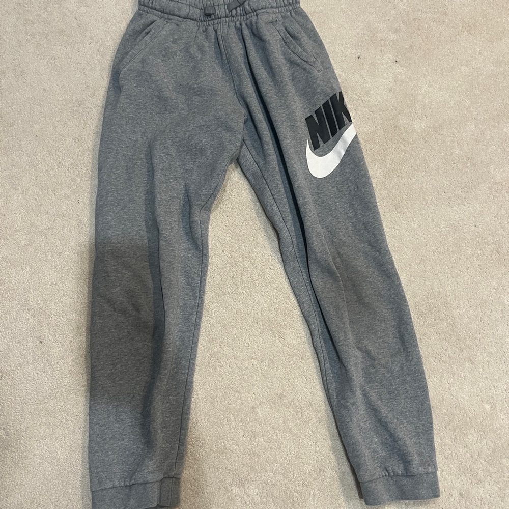 Nike Kids Charcoal Joggers